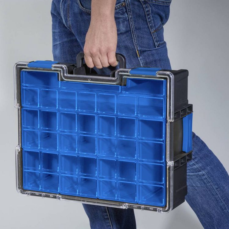 Produktbild: Allit EuroPlus Pro K 44.144/8L Sortimentskoffer (B x H x T) 440 x 144 x 355 mm Anzahl F&auml;cher: 8 Inhalt 1 St.