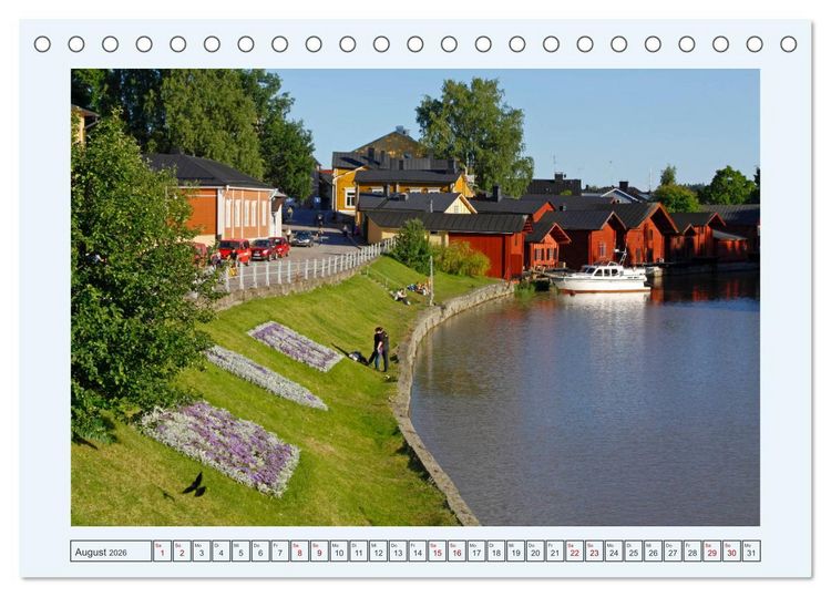 Produktbild: Faszination Finnland (Tischkalender 2026 DIN A5 quer), CALVENDO Monatskalender