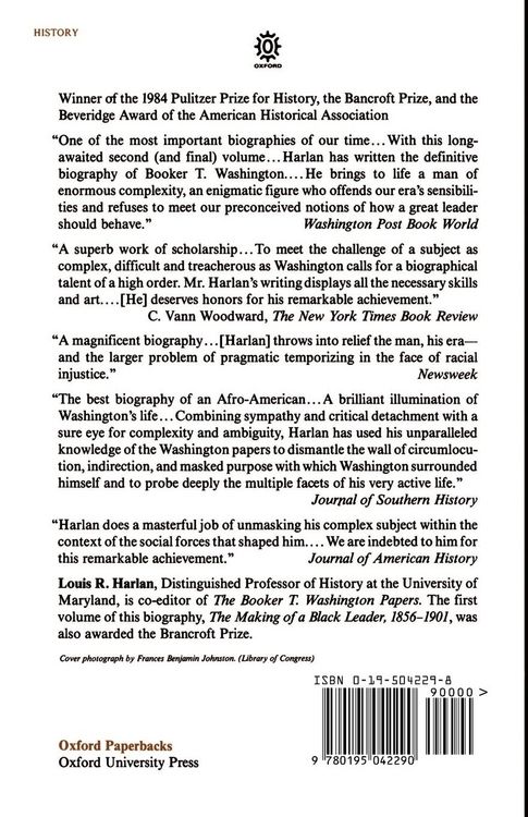 Produktbild: Booker T. Washington