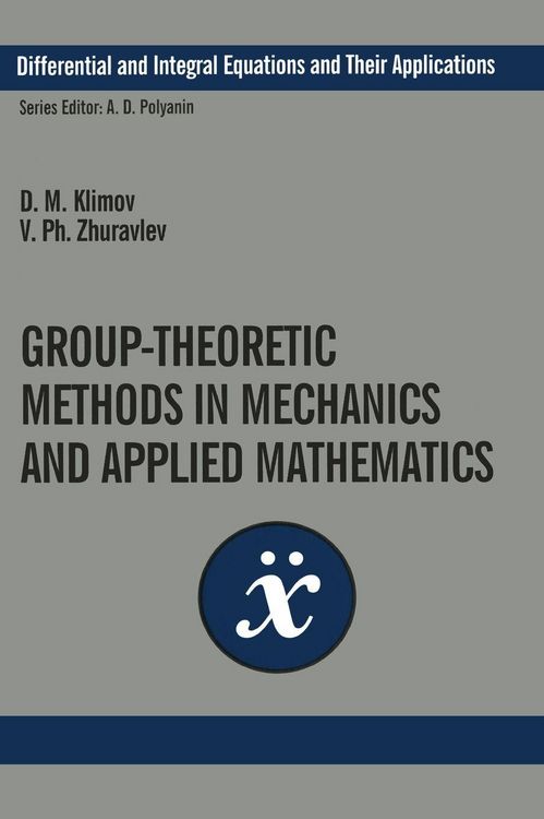 Produktbild: Group-Theoretic Methods in Mechanics and Applied Mathematics