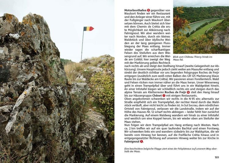Produktbild: ROTHER Wanderf&uuml;hrer Belgien: Ardennen und Hohes Venn. 50 Touren durch Bergland, Flusst&auml;ler und Moore