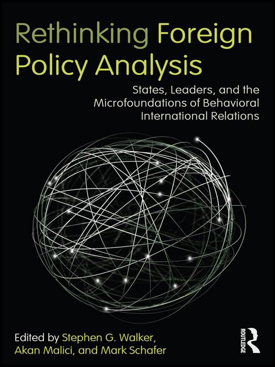 Produktbild: Rethinking Foreign Policy Analysis