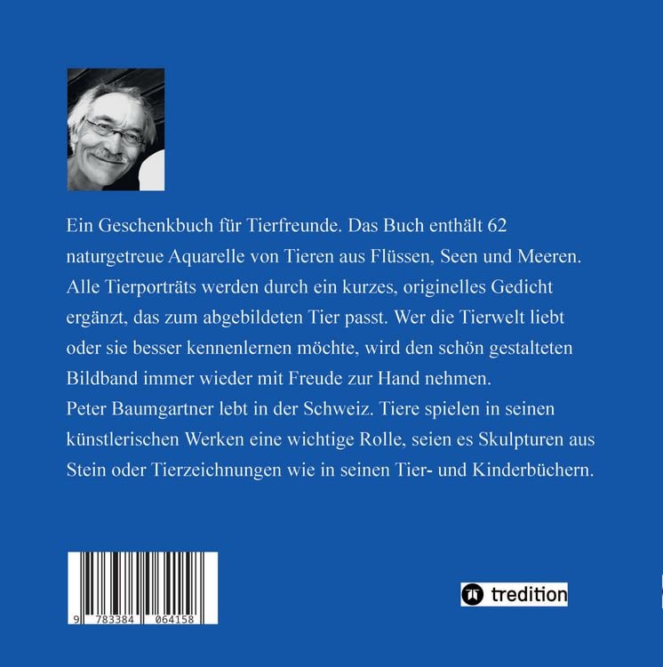 Produktbild: Wasser-Bewohner: Ein Geschenkbuch f&uuml;r Tierliebhaber