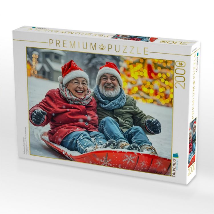Produktbild: CALVENDO Puzzle Vollgas durch den Winter | 2000 Teile Lege-Gr&ouml;&szlig;e 90x67cm Foto-Puzzle f&uuml;r gl&uuml;ckliche Stunden