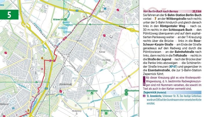 Produktbild: Radfernweg Berlin-Usedom