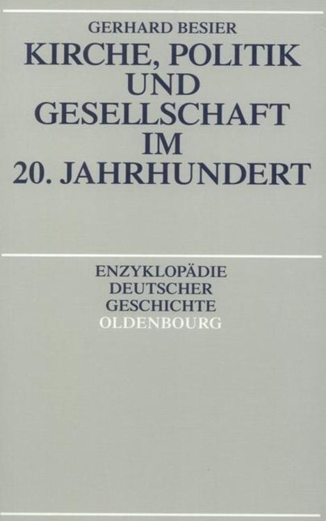 Produktbild: Kirche, Politik und Gesellschaft im 20. Jahrhundert