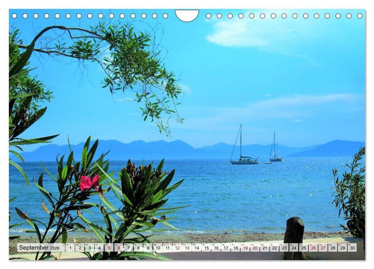 Produktbild: Eine Reise im Mittelmeer (Wandkalender 2026 DIN A4 quer), CALVENDO Monatskalender