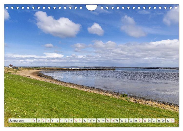 Produktbild: Inselbilder Amrum (Wandkalender 2026 DIN A4 quer), CALVENDO Monatskalender