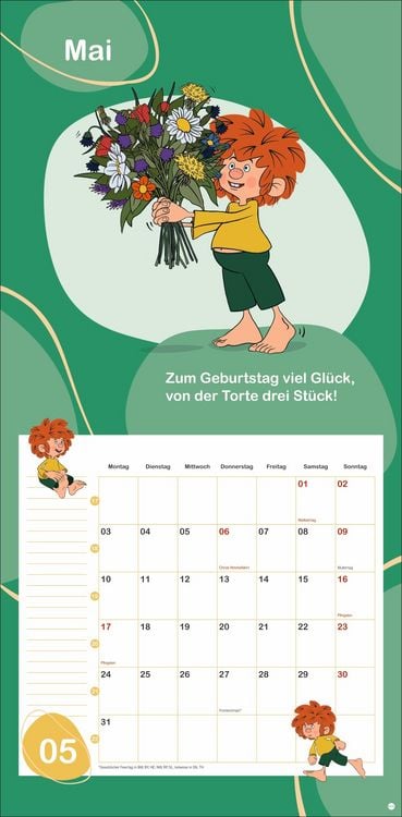 Produktbild: Pumuckl Broschurkalender 2027
