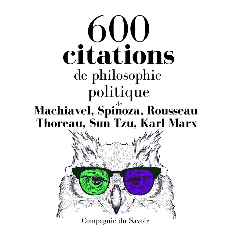 Produktbild: 600 citations de philosophie politique