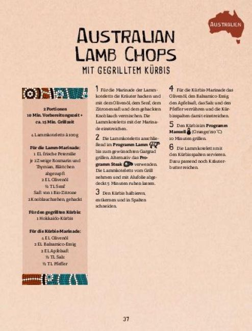 Produktbild: OPTImal International. OptiGrill Kochbuch