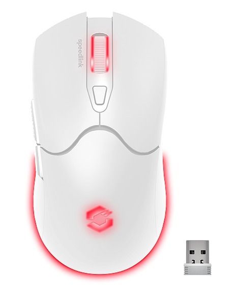 Produktbild: SPEEDLINK VELOX Rechargeable RGB Gaming Mouse - Wireless, white