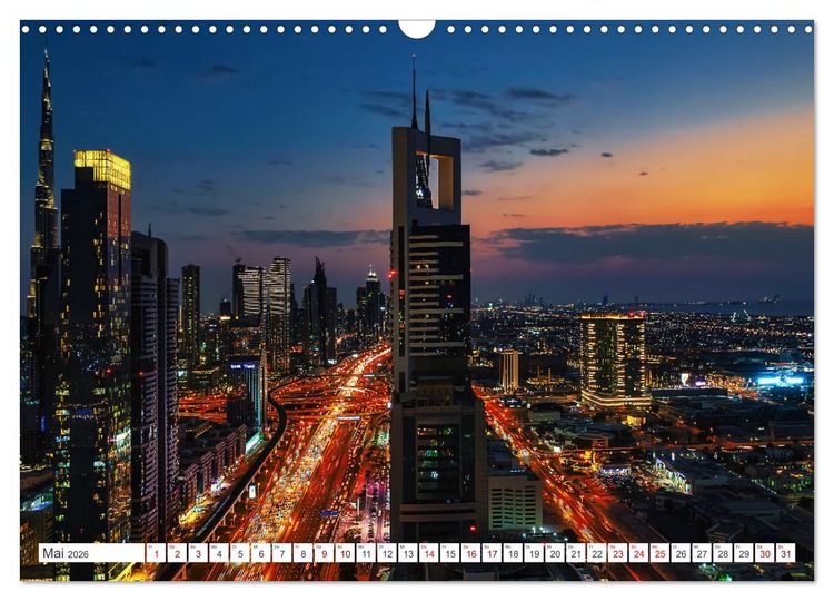 Produktbild: Dubai - Das achte Weltwunder (Wandkalender 2026 DIN A3 quer), CALVENDO Monatskalender