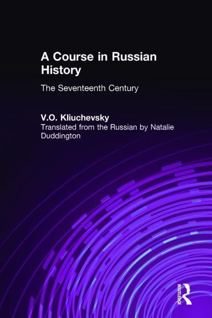 Produktbild: Kliuchevskii, V: A Course in Russian History