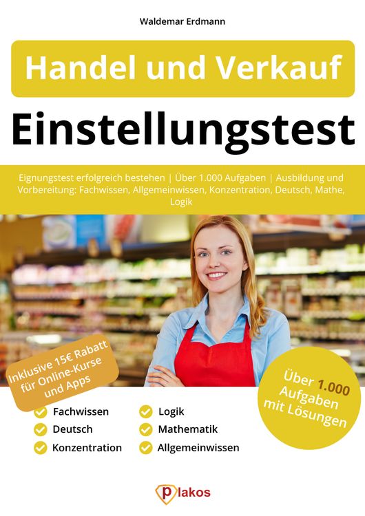 Produktbild: Einstellungstest Handel und Verkauf