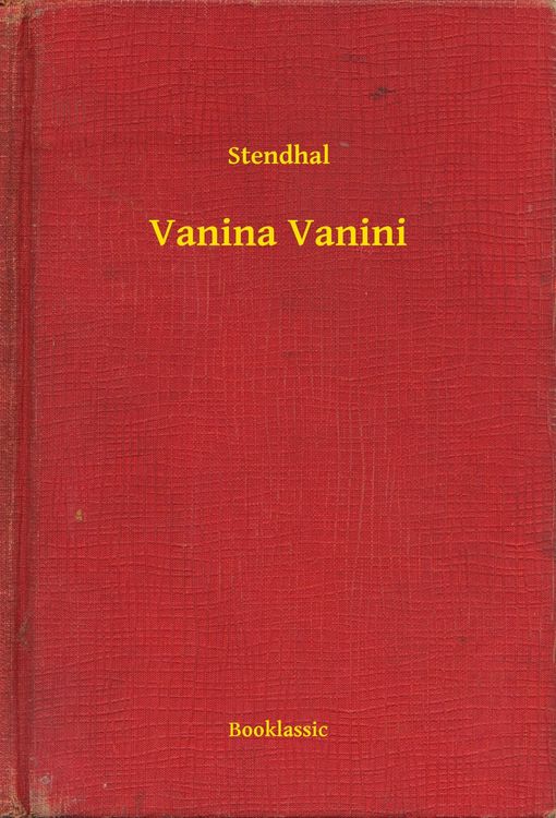 Produktbild: Vanina Vanini