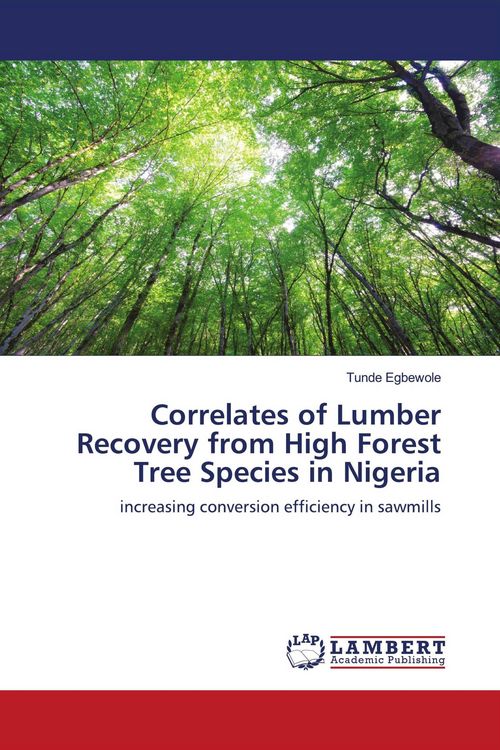 Produktbild: Correlates of Lumber Recovery from High Forest Tree Species in Nigeria
