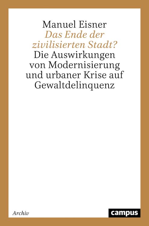 Produktbild: Das Ende der zivilisierten Stadt?