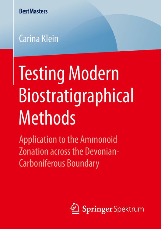 Produktbild: Testing Modern Biostratigraphical Methods