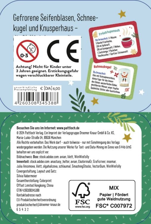 Produktbild: 24 bunte Ideen f&uuml;r die Adventszeit