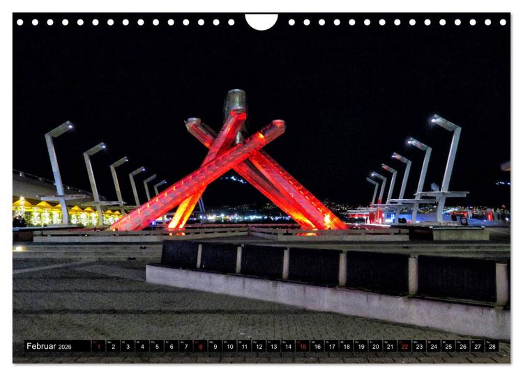 Produktbild: Vancouver - Vancouver Island - Seattle (Wandkalender 2026 DIN A4 quer), CALVENDO Monatskalender