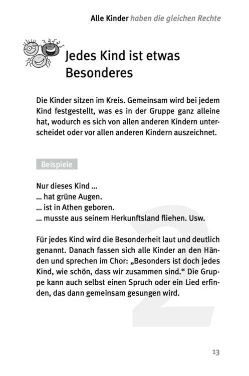 Produktbild: Die 50 besten Spiele zu den Kinderrechten