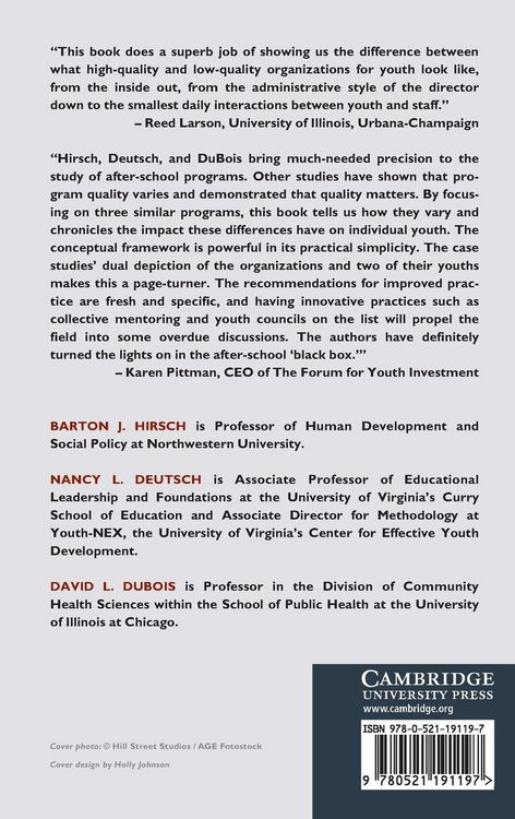 Produktbild: After-School Centers and Youth Development