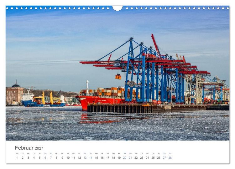 Produktbild: Die Elbmetropole Hamburg (Wandkalender 2027 DIN A3 quer), CALVENDO Monatskalender