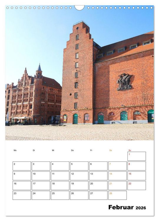 Produktbild: Bezauberndes Stralsund (Wandkalender 2026 DIN A3 hoch), CALVENDO Monatskalender