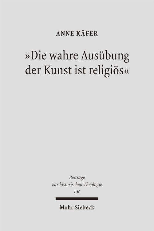 Produktbild: "Die wahre Aus&uuml;bung der Kunst ist religi&ouml;s"