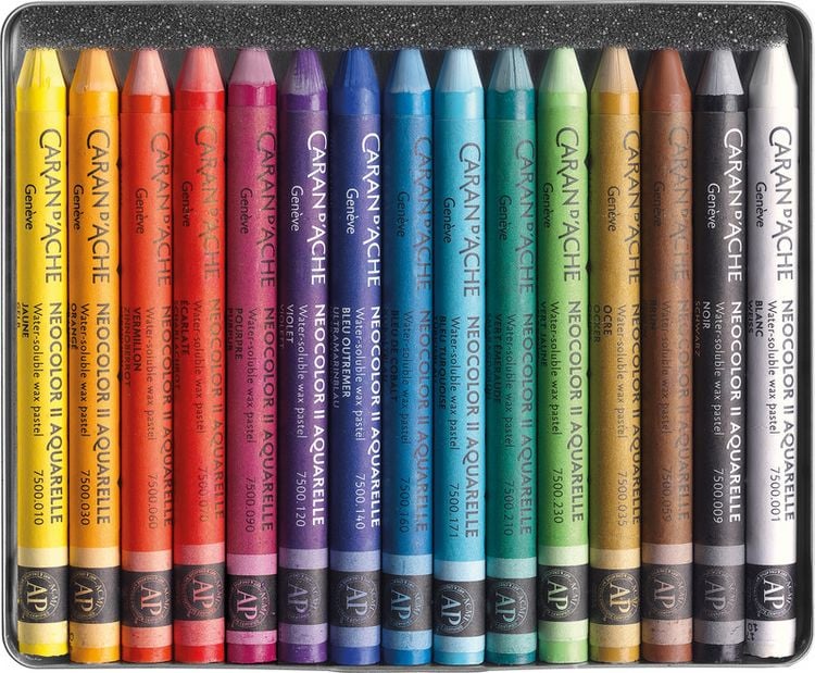 Produktbild: Caran d'Ache Wachsmalstifte NEOCOLOR II 15er Set