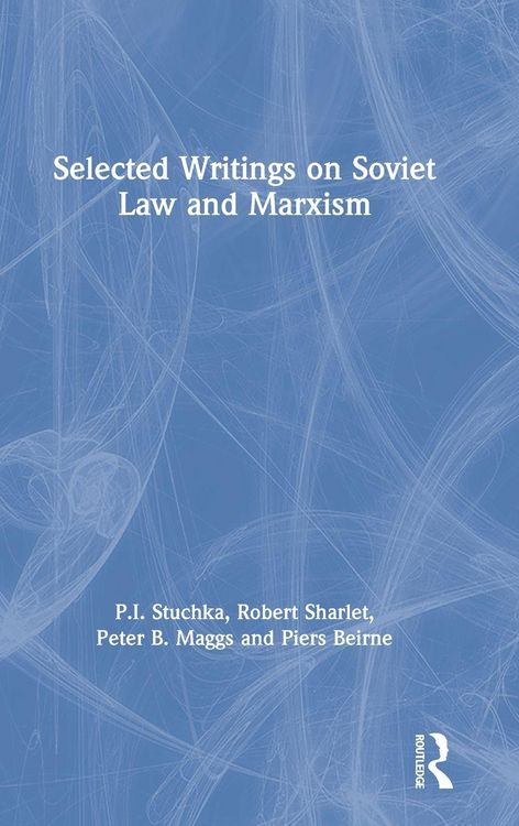Produktbild: Selected Writings on Soviet Law and Marxism