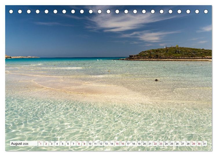 Produktbild: Agia Napa - Zypern (Tischkalender 2026 DIN A5 quer), CALVENDO Monatskalender