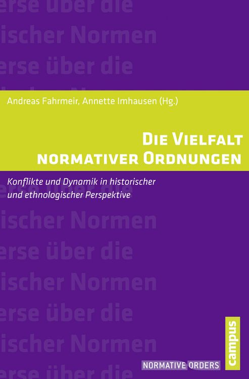 Produktbild: Die Vielfalt normativer Ordnungen
