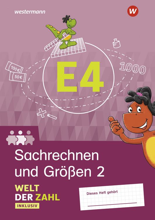 Produktbild: Welt der Zahl Inklusiv. Inklusionsheft E4