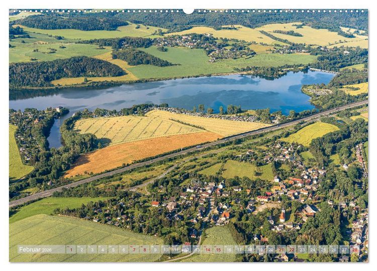 Produktbild: Vogtland - Farben einer Landschaft (Wandkalender 2026 DIN A2 quer), CALVENDO Monatskalender