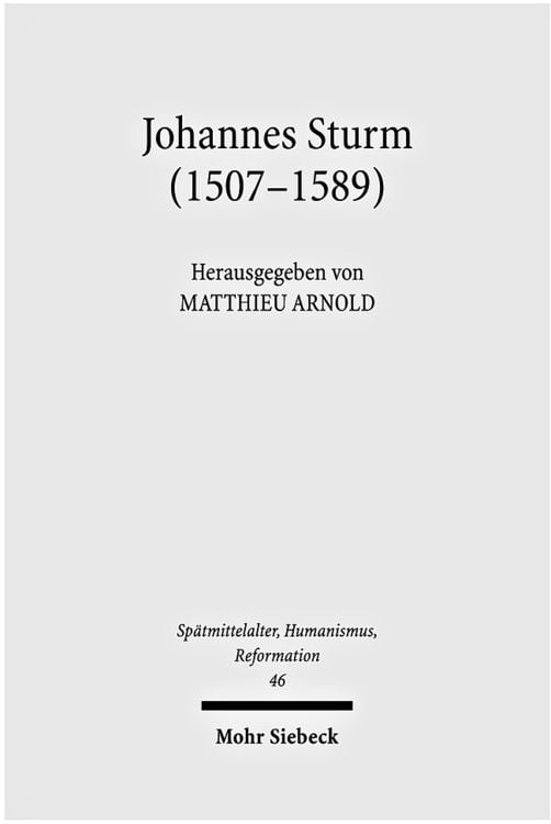 Produktbild: Johannes Sturm (1507-1589)