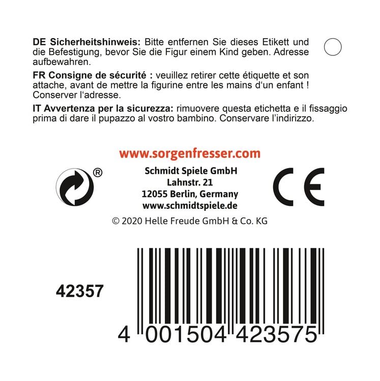 Produktbild: Sorgenfresser klein