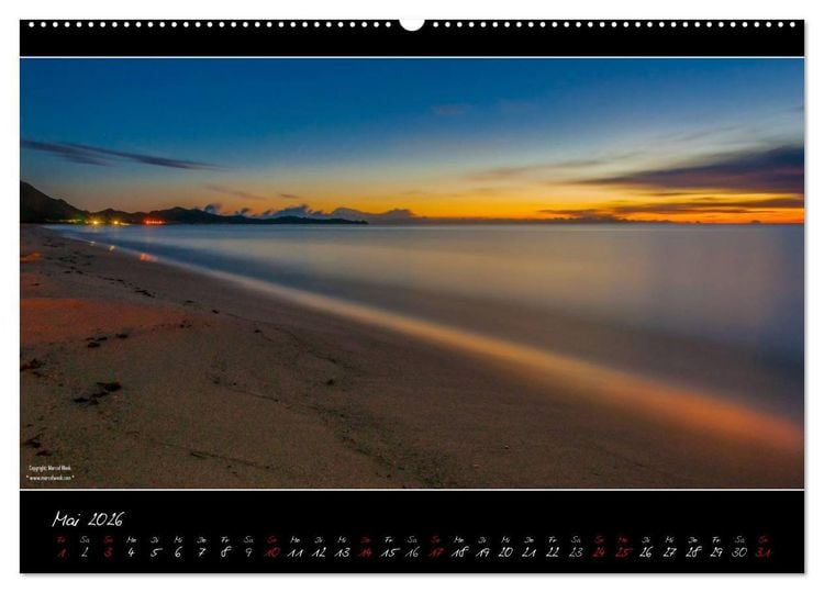 Produktbild: Sardinien Panoramakalender (Wandkalender 2026 DIN A2 quer), CALVENDO Monatskalender