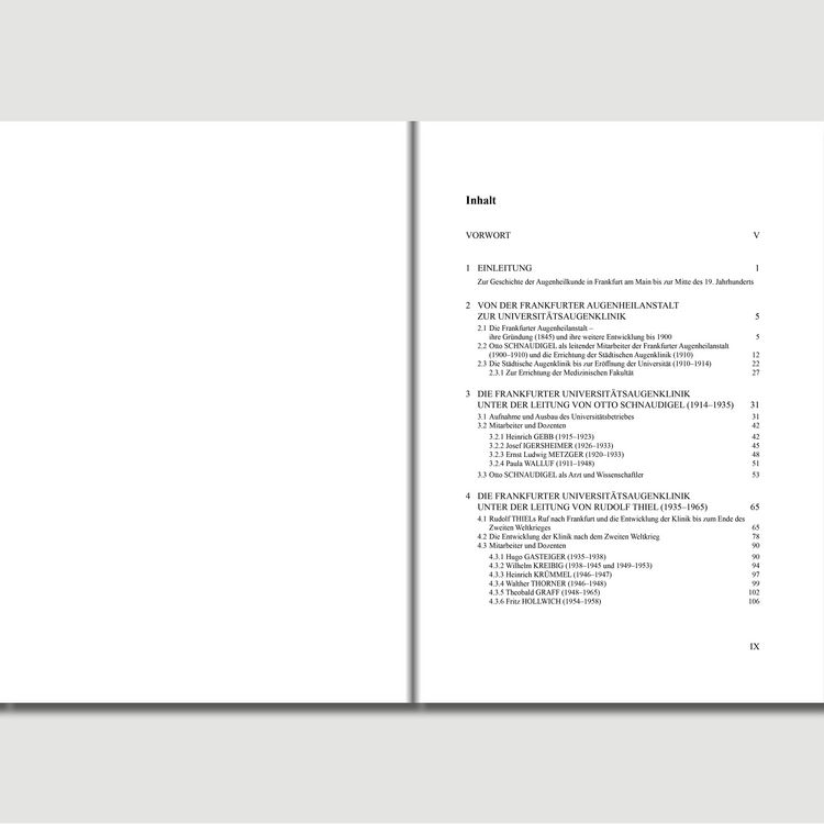 Produktbild: Die Frankfurter Universit&auml;tsaugenklinik von ihren Anf&auml;ngen bis zum Ende der Amtszeit von Wilhelm Doden (1987)