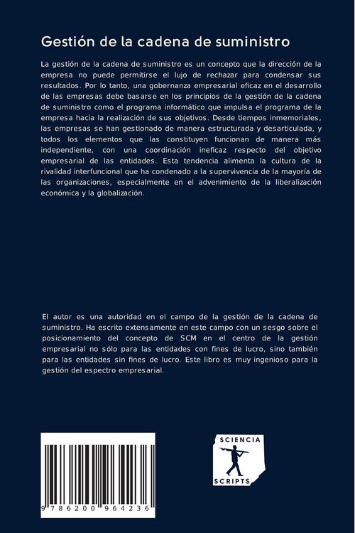 Produktbild: Gesti&oacute;n de la cadena de suministro