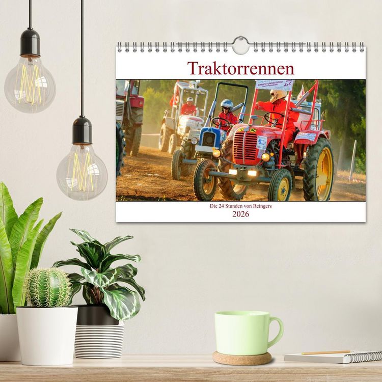 Produktbild: Traktorrennen - die 24 Stunden von Reingers (Wandkalender 2026 DIN A4 quer), CALVENDO Monatskalender