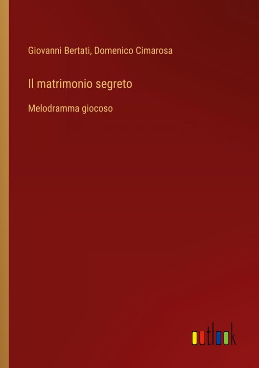 Produktbild: Il matrimonio segreto