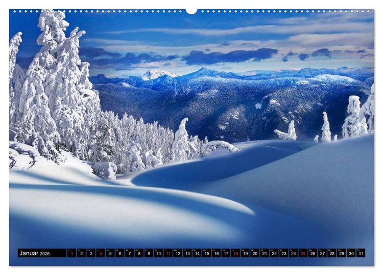 Produktbild: Kanada - Das Paradies f&uuml;r Entdecker (hochwertiger Premium Wandkalender 2026 DIN A2 quer), Kunstdruck in Hochglanz