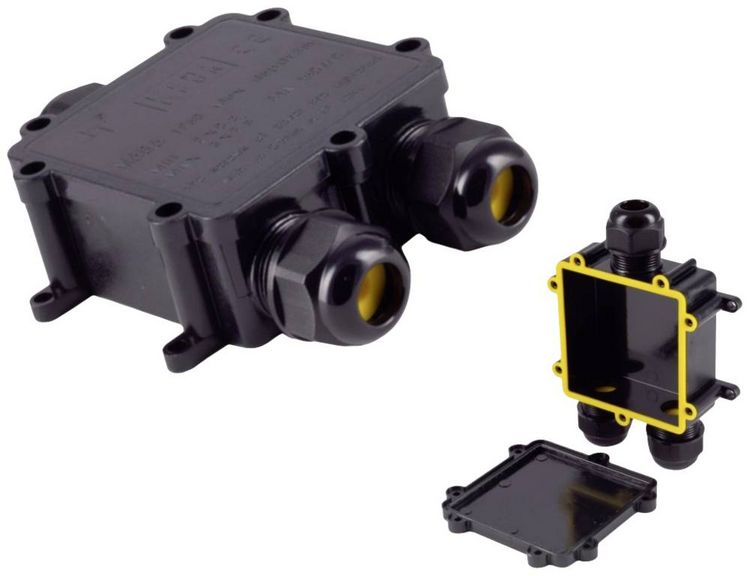 Produktbild: BKL Electronic 10121212 Kabelverbinder (L x B x H) 138 x 106 x 37.50mm 1St.