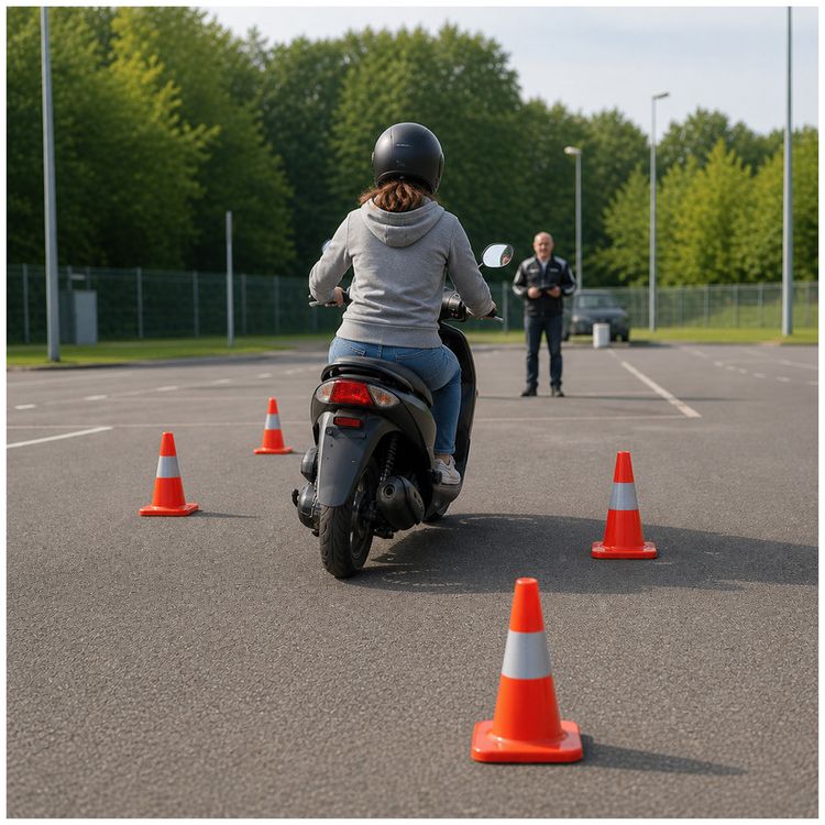 Produktbild: HTI-Living 4er Set Verkehrskegel 30 cm Trainingskegel Pylonen Orange