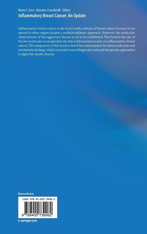 Produktbild: Inflammatory Breast Cancer: An Update