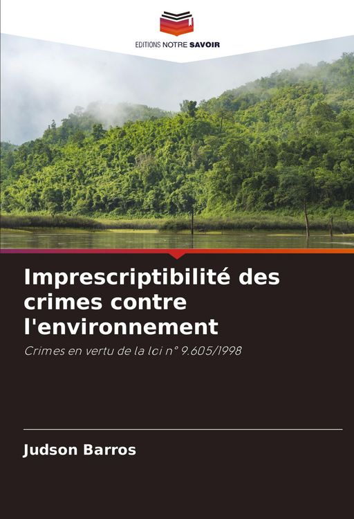 Produktbild: Imprescriptibilit&eacute; des crimes contre l'environnement