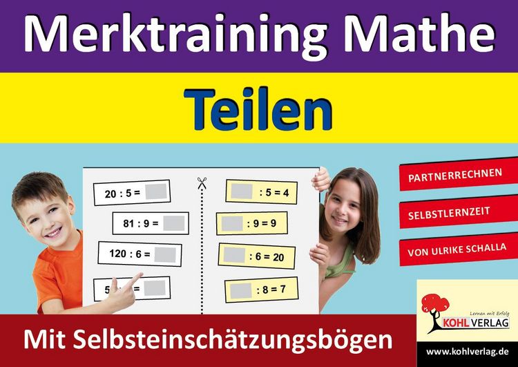 Produktbild: Merktraining Mathe - Teilen