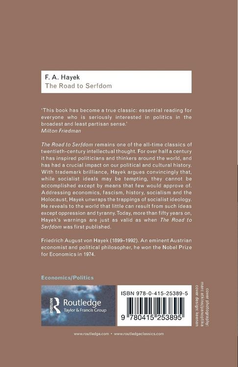 Produktbild: The Road to Serfdom